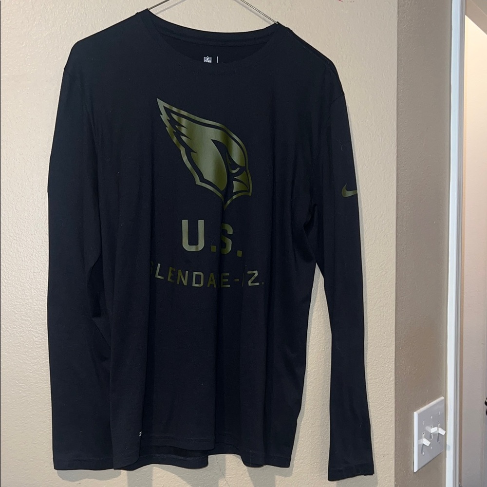 Nike NFL Arizona Cardinals Salute to Service Dri-fit L/S Tee